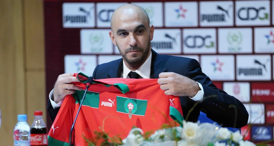 الركراكي: نراهن على الفوز بكأس إفريقيا