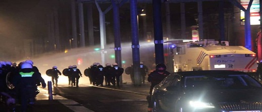 اعتقال نحو 60 شخصا في بروكسيل لهذا السبب